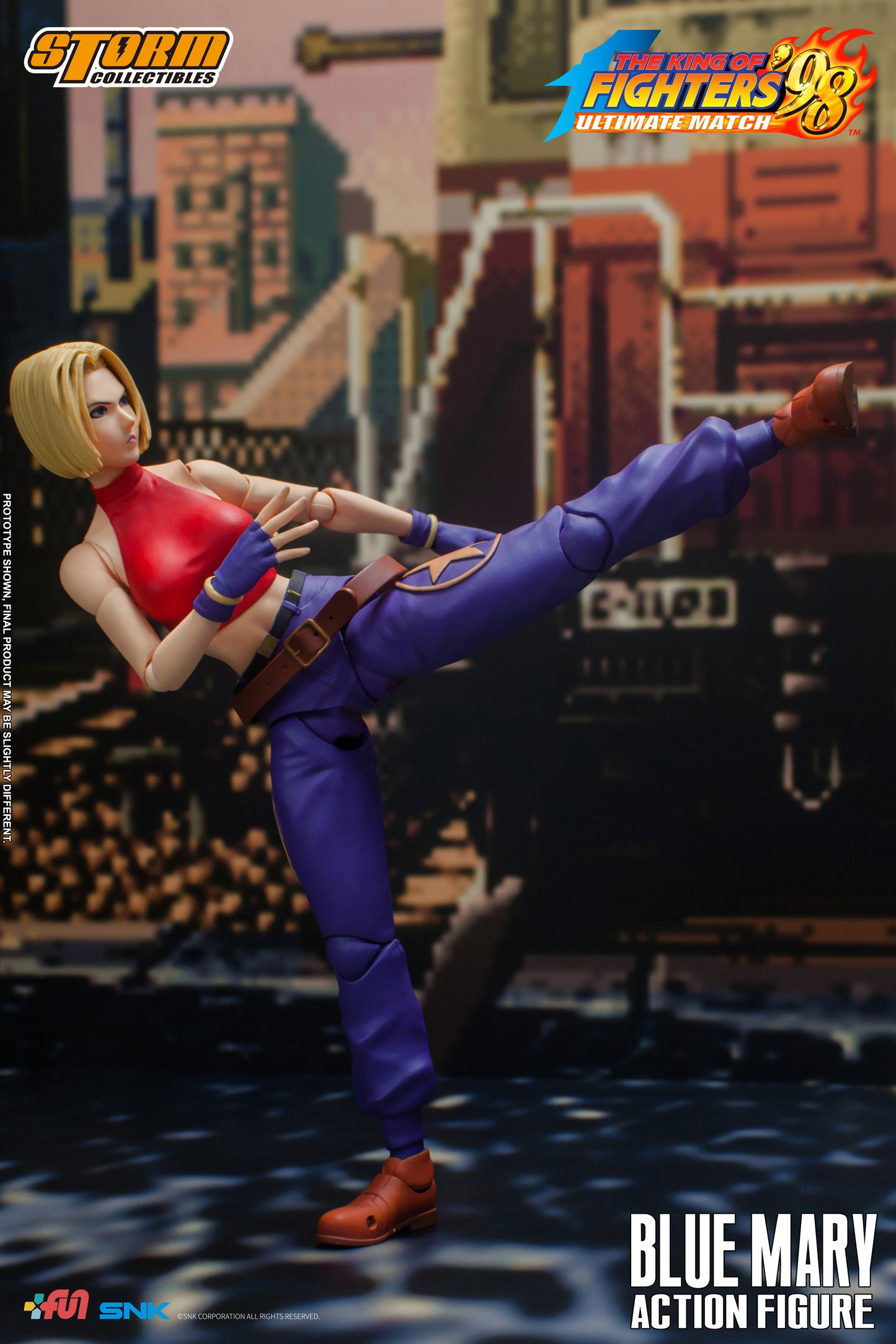 In Stock: BLUE MARY - THE KING OF FIGHTERS ’98 ULTIMATE MATCH (UK)