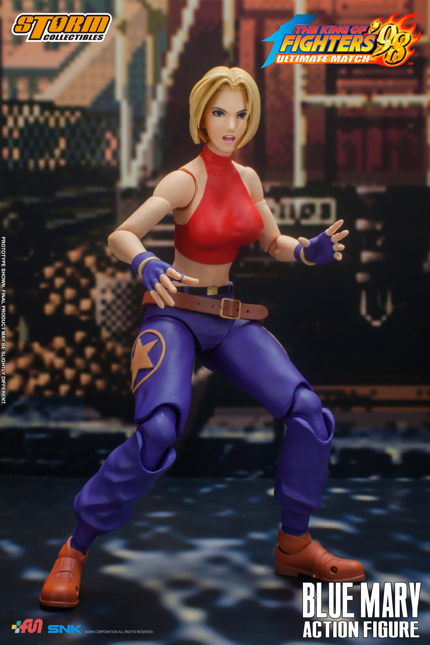 In Stock: BLUE MARY - THE KING OF FIGHTERS ’98 ULTIMATE MATCH (UK)