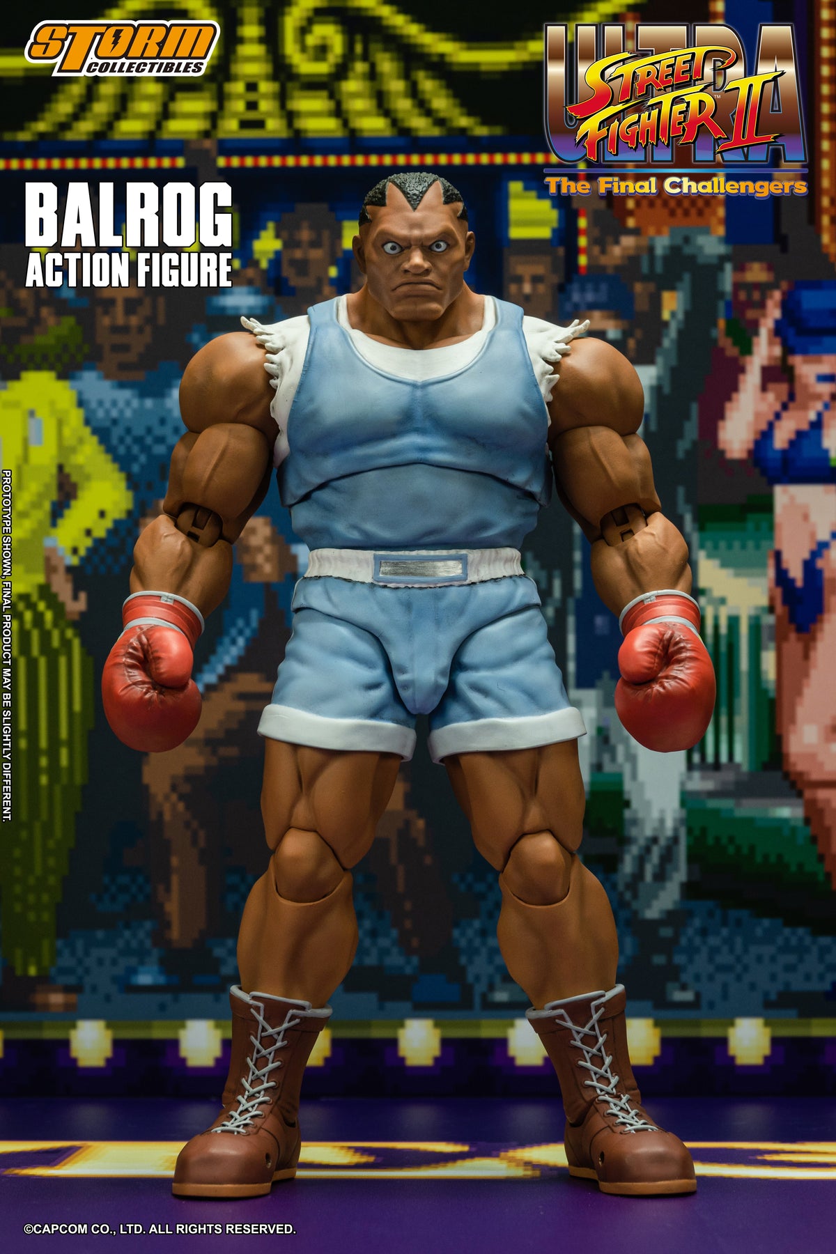 Auf Lager: BALROG - Ultra Street Fighter II The Final Challengers Actionfigur (UK)