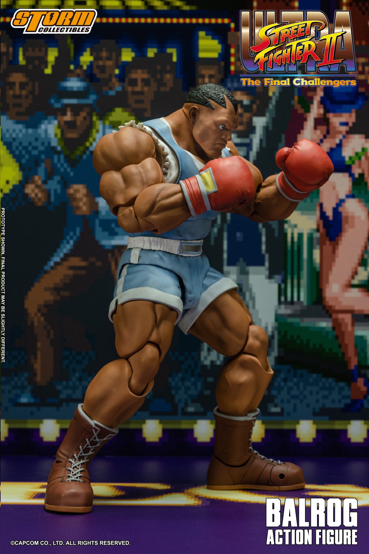 Auf Lager: BALROG - Ultra Street Fighter II The Final Challengers Actionfigur (UK)