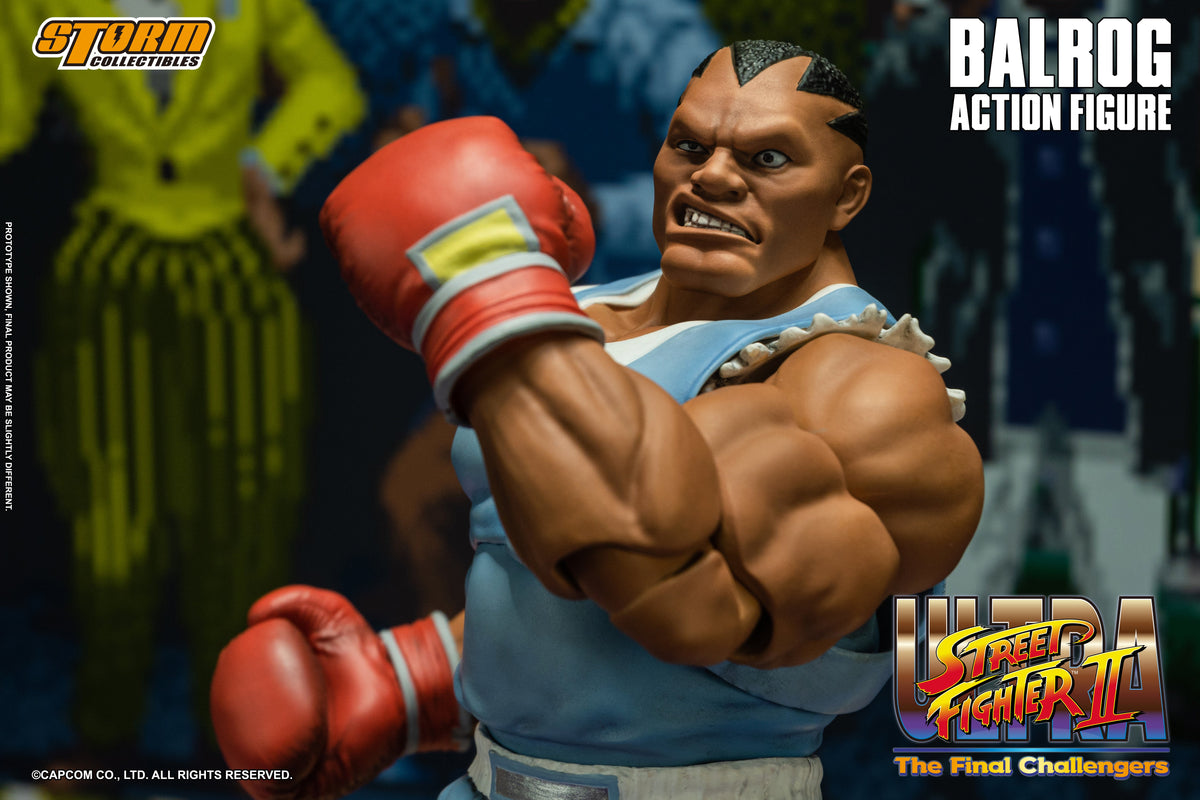 Auf Lager: BALROG - Ultra Street Fighter II The Final Challengers Actionfigur (UK)