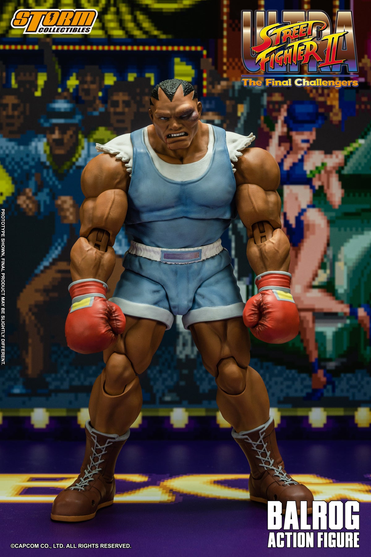 Auf Lager: BALROG - Ultra Street Fighter II The Final Challengers Actionfigur (UK)