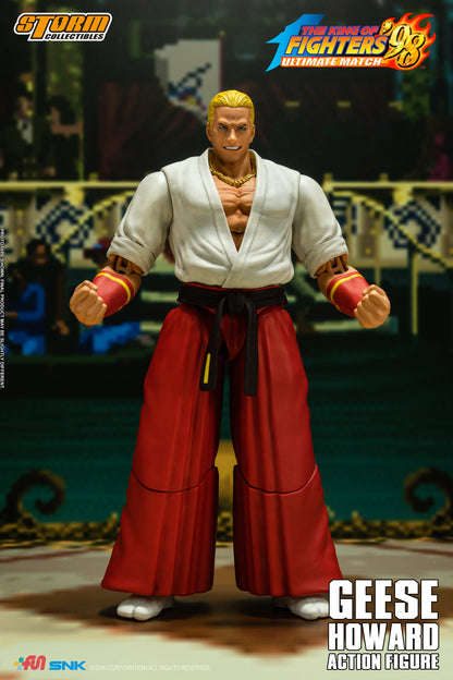In Stock: GEESE HOWARD - THE KING OF FIGHTERS ’98 ULTIMATE MATCH Action Figure