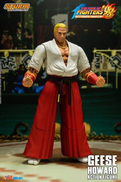 In Stock: GEESE HOWARD - THE KING OF FIGHTERS ’98 ULTIMATE MATCH Action Figure