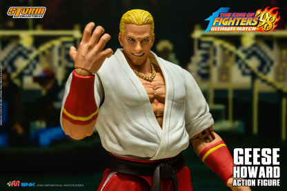 In Stock: GEESE HOWARD - THE KING OF FIGHTERS ’98 ULTIMATE MATCH Action Figure