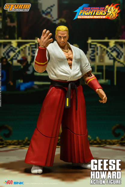 In Stock: GEESE HOWARD - THE KING OF FIGHTERS ’98 ULTIMATE MATCH Action Figure