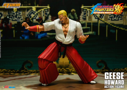 In Stock: GEESE HOWARD - THE KING OF FIGHTERS ’98 ULTIMATE MATCH Action Figure