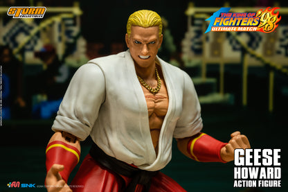 In Stock: GEESE HOWARD - THE KING OF FIGHTERS ’98 ULTIMATE MATCH Action Figure