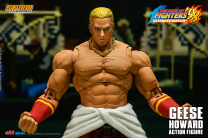 In Stock: GEESE HOWARD - THE KING OF FIGHTERS ’98 ULTIMATE MATCH Action Figure