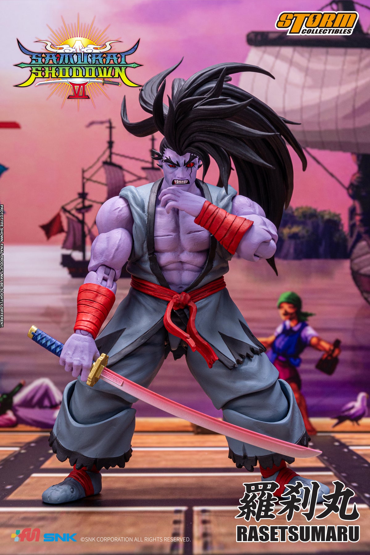 Vorbestellung: RASETSUMARU – Samurai Shodown VI Actionfigur (UK)