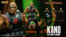Lade das Bild in den Galerie-Viewer, Auf Lager: KANO – MORTAL KOMBAT ACTION FIGURE (UK)
