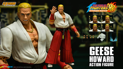 In Stock: GEESE HOWARD - THE KING OF FIGHTERS ’98 ULTIMATE MATCH Action Figure