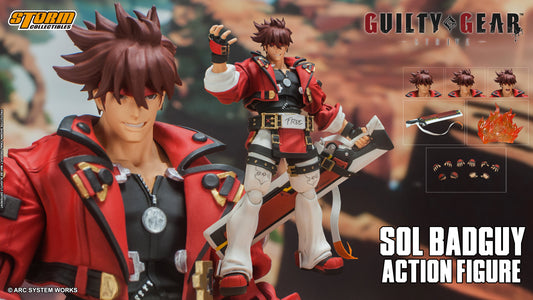 Vorbestellung: SOL BADGUY – Guilty Gear Actionfigur (UK) 