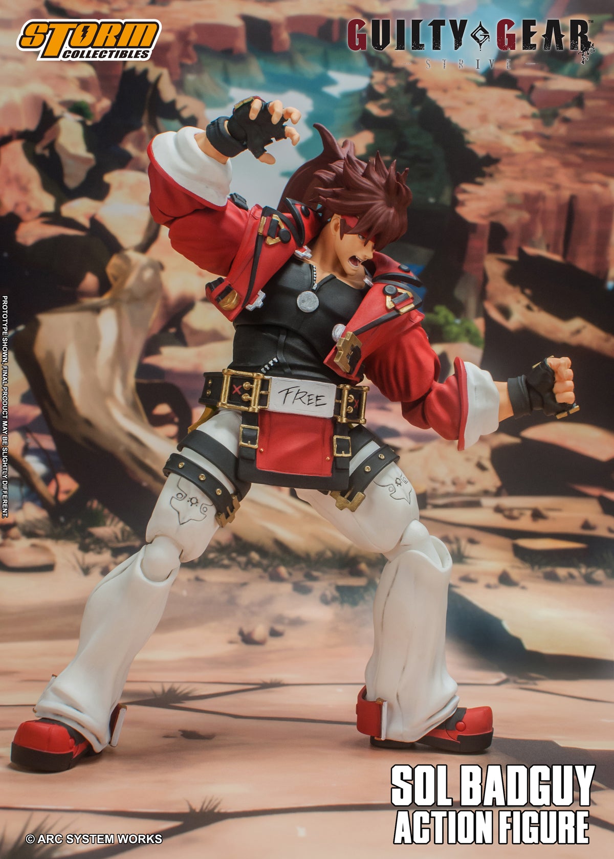 Vorbestellung: SOL BADGUY – Guilty Gear Actionfigur (UK) 