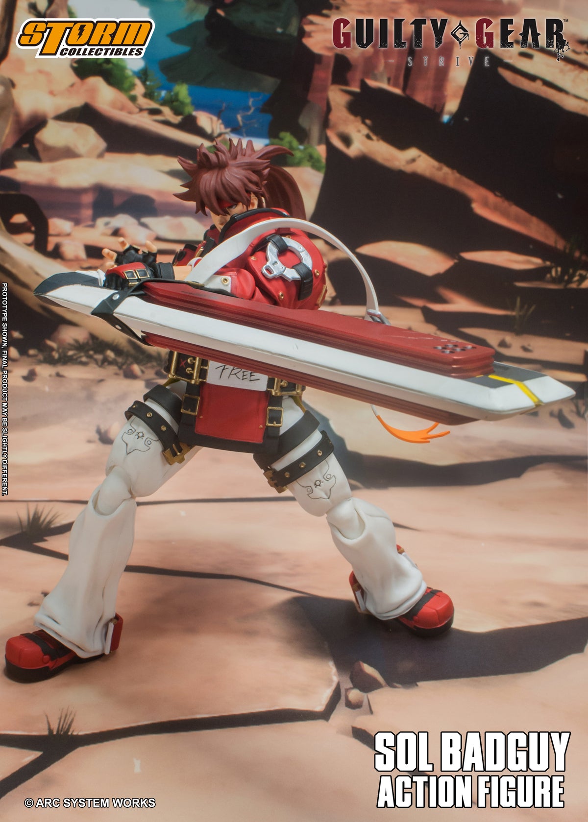 Vorbestellung: SOL BADGUY – Guilty Gear Actionfigur (UK) 