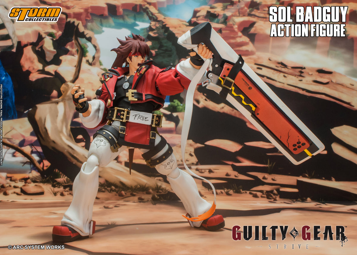 Vorbestellung: SOL BADGUY – Guilty Gear Actionfigur (UK) 