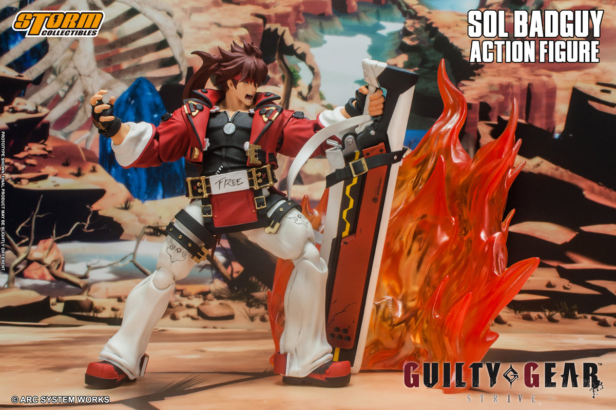 Vorbestellung: SOL BADGUY – Guilty Gear Actionfigur (UK) 