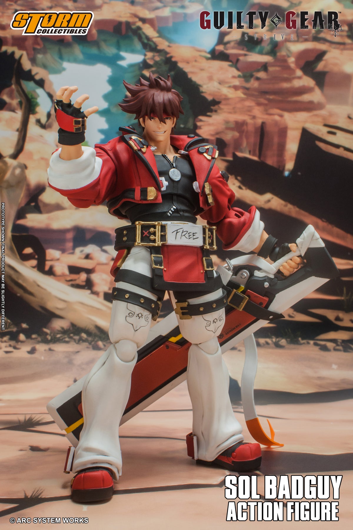Vorbestellung: SOL BADGUY – Guilty Gear Actionfigur (UK) 
